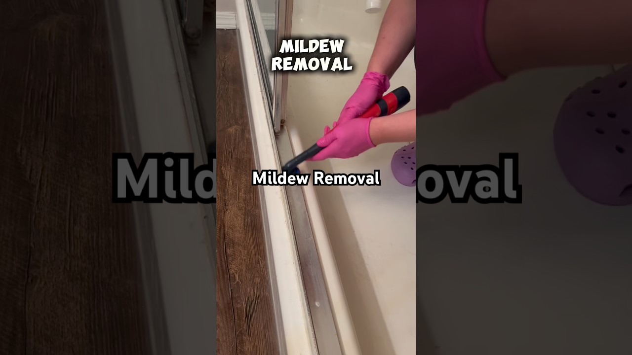 From Mildew to Sparkling | Shower Transformation #clean