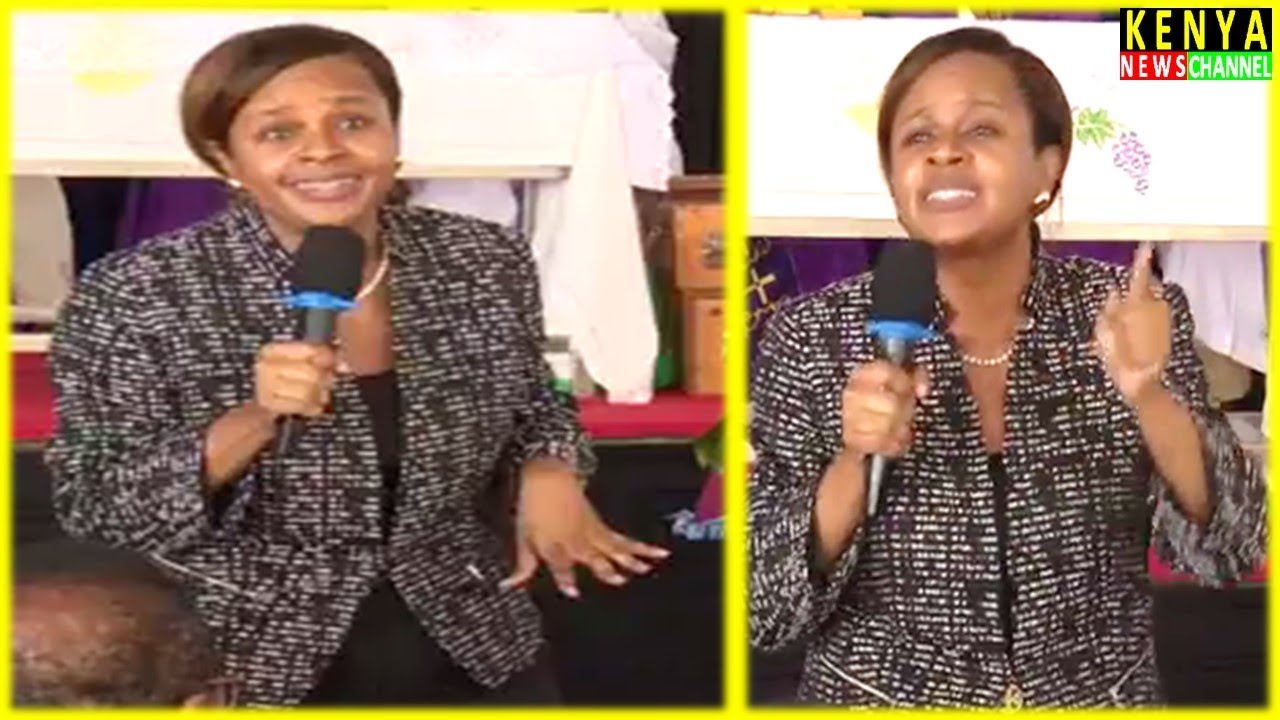 Listen to Mercy Mwangangi speak Fluent Kamba as the SHA CEO attends a Funeral in Machakos