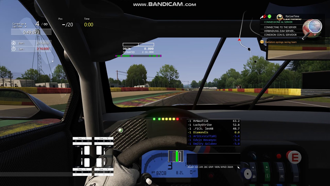 Assetto Corsa SPA BMW M3 GT2 Hotlap 2:16.53 by Diamondls