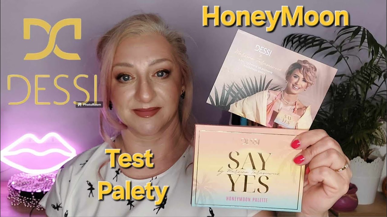 Dessi💞Paleta💞Say Yes Honeymoon👩‍❤️‍💋‍👨 Pierwsze wrażenie💞 Test