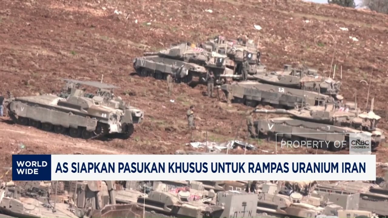AS Siapkan Pasukan Khusus Untuk Rampas Uranium Iran