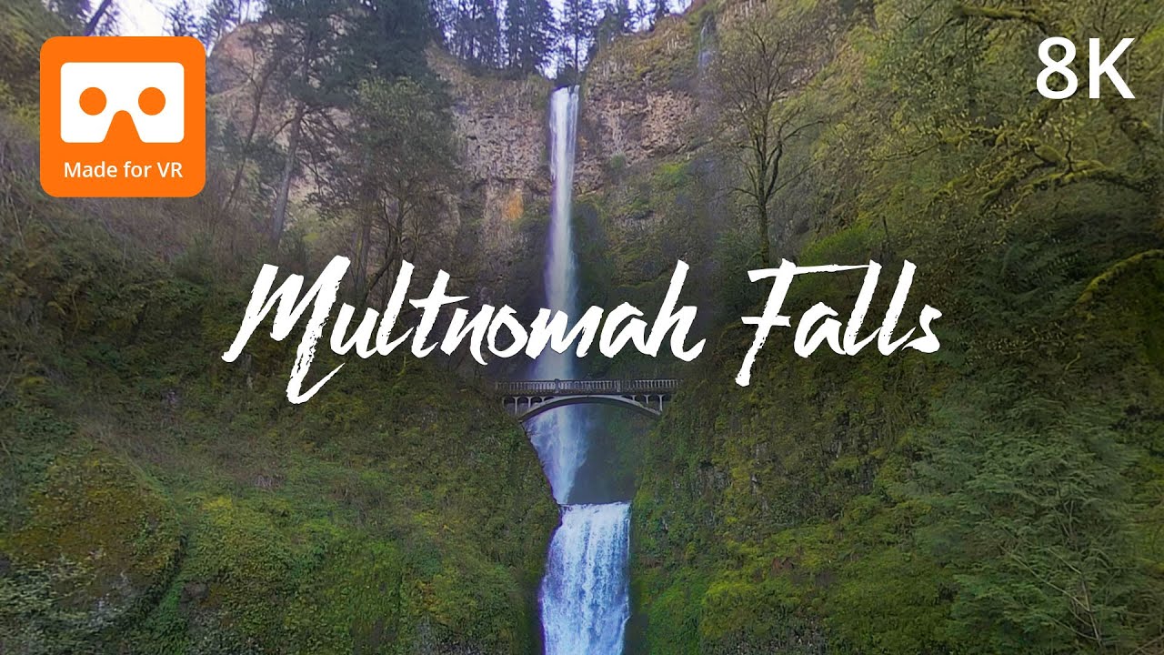 Multnomah Falls in 3D 360