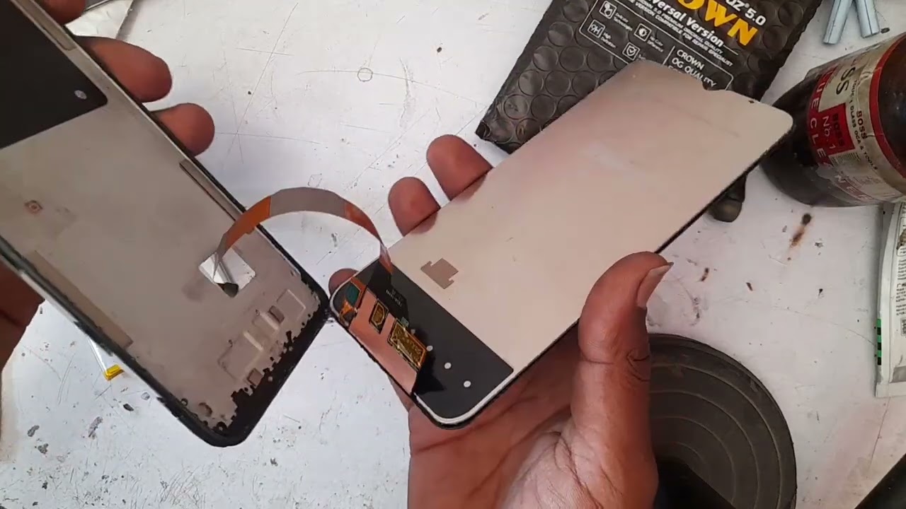 Vivo  y15s Folder display combo replace and fix. nk gadgets repair.