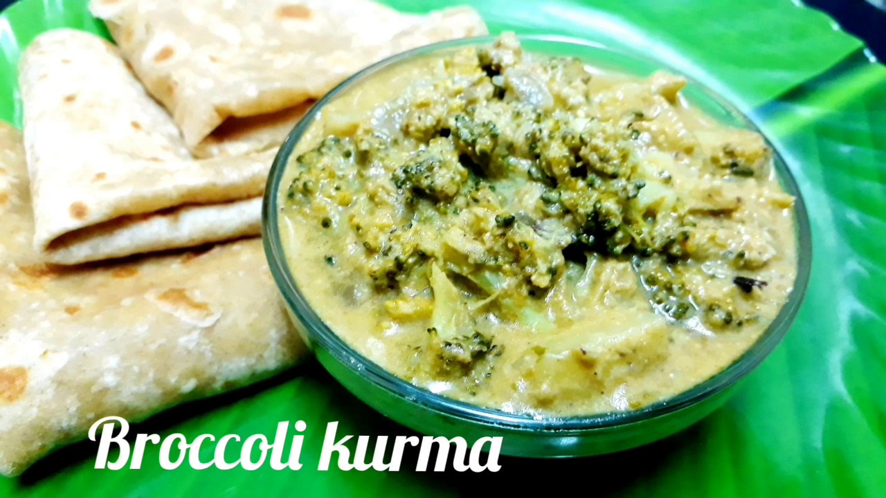 Broccoli kurma / sidedish for chapathi & poratta..