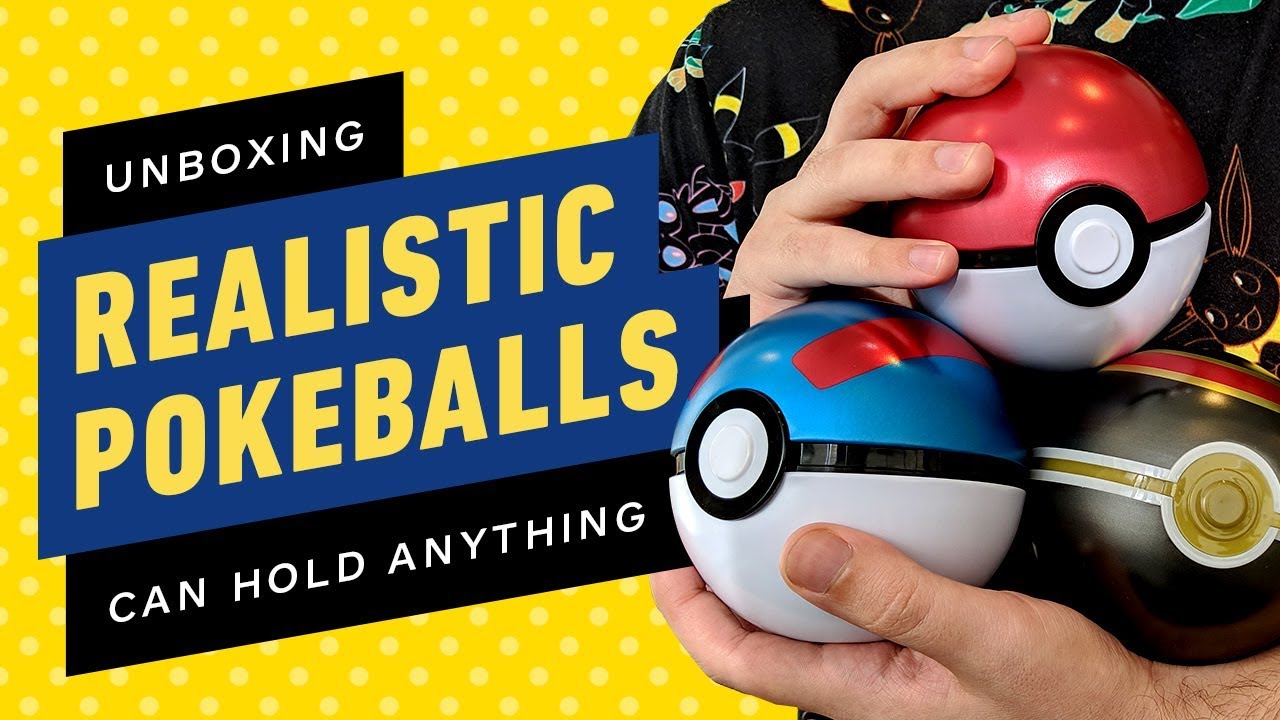 Pokemon's 'Real' Metal Pokeballs Can Hold ANYTHING!