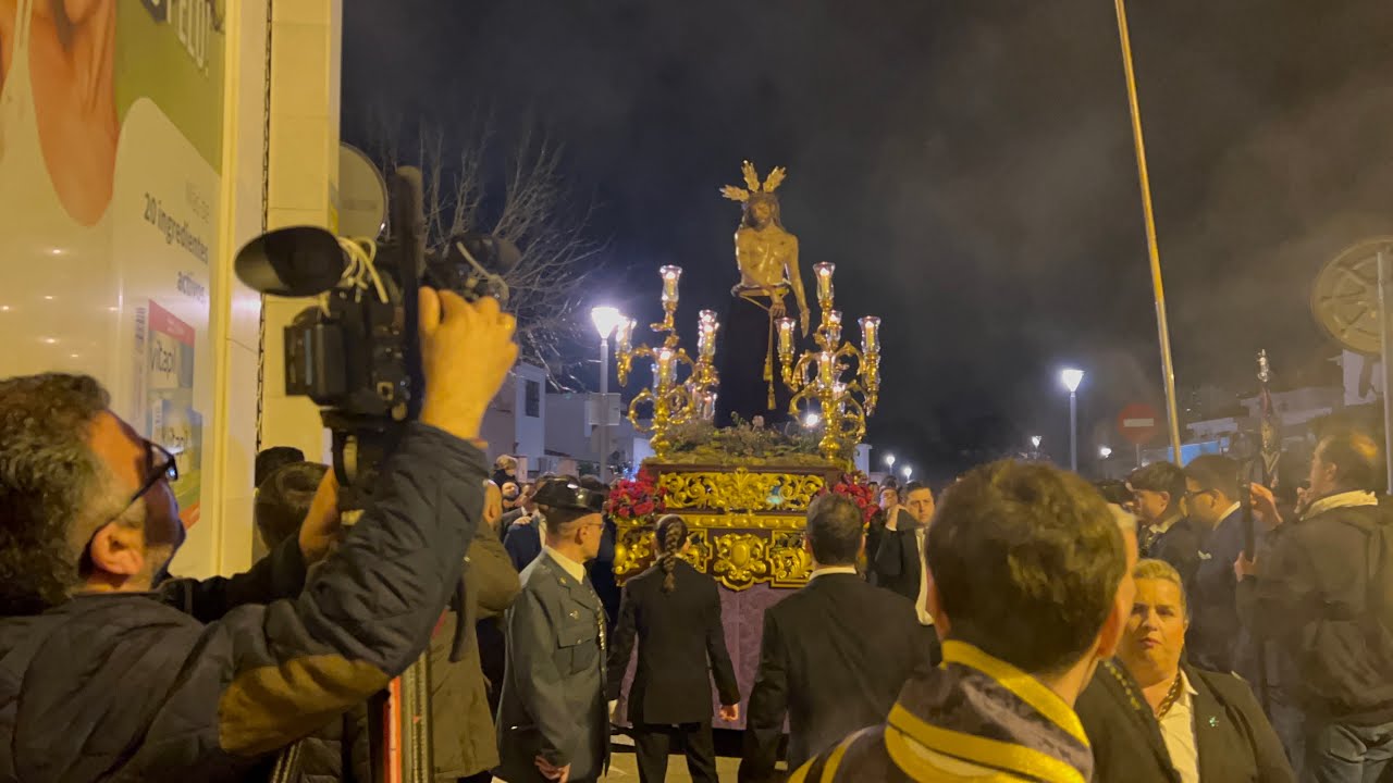 El nuevo Señor de la Humildad, camino de Barbadillo. @cofrademania-jerez 