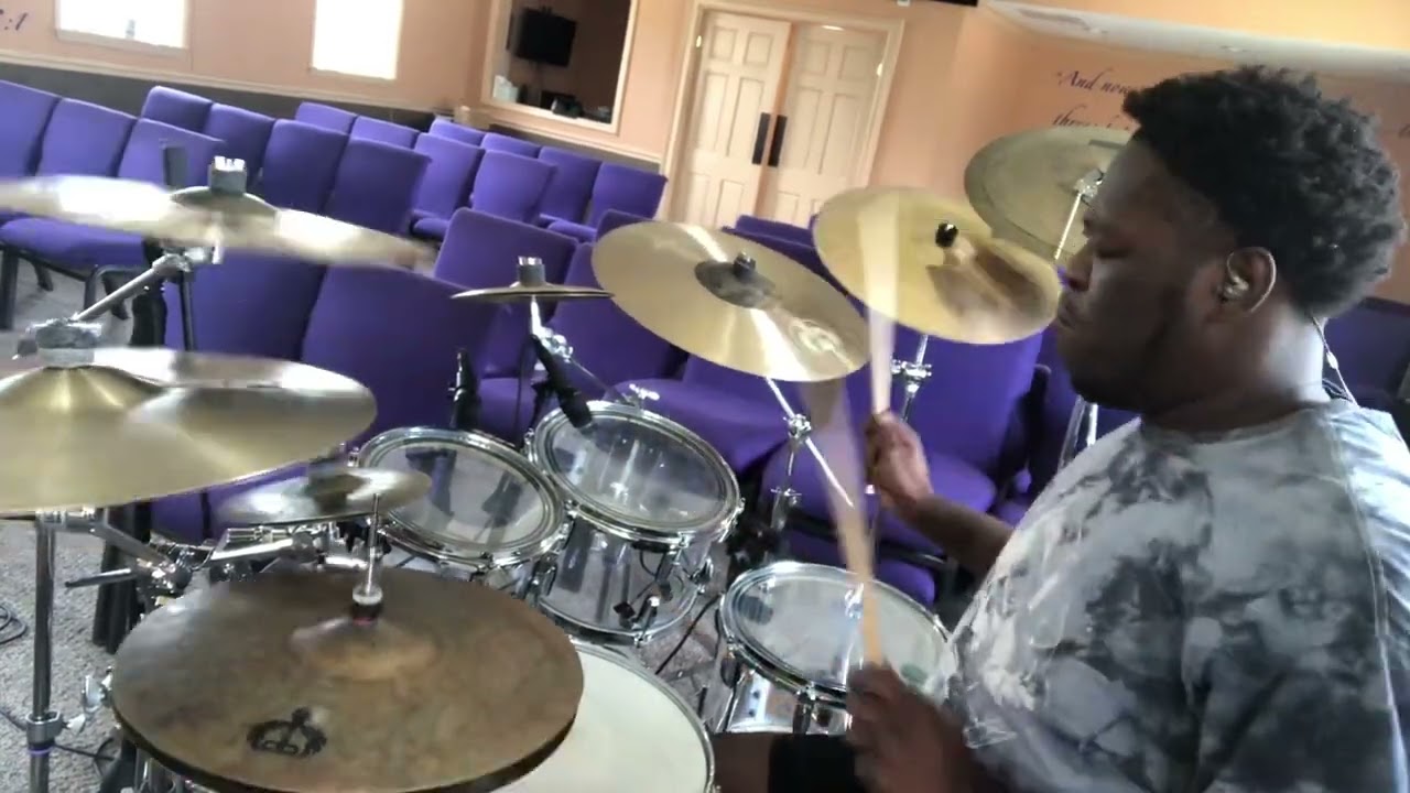 Jonathan Nelson - “Redeemed” #drumchallenge (Cover) by Jelani Kemmerlin