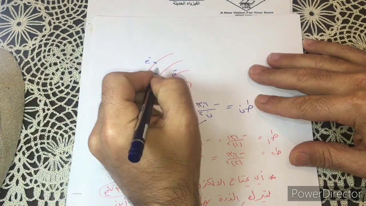 الثاني ثانوي العلمي الفيزياء نموذج بور لذرة الهيدروجين الاستاذ سائد عساف