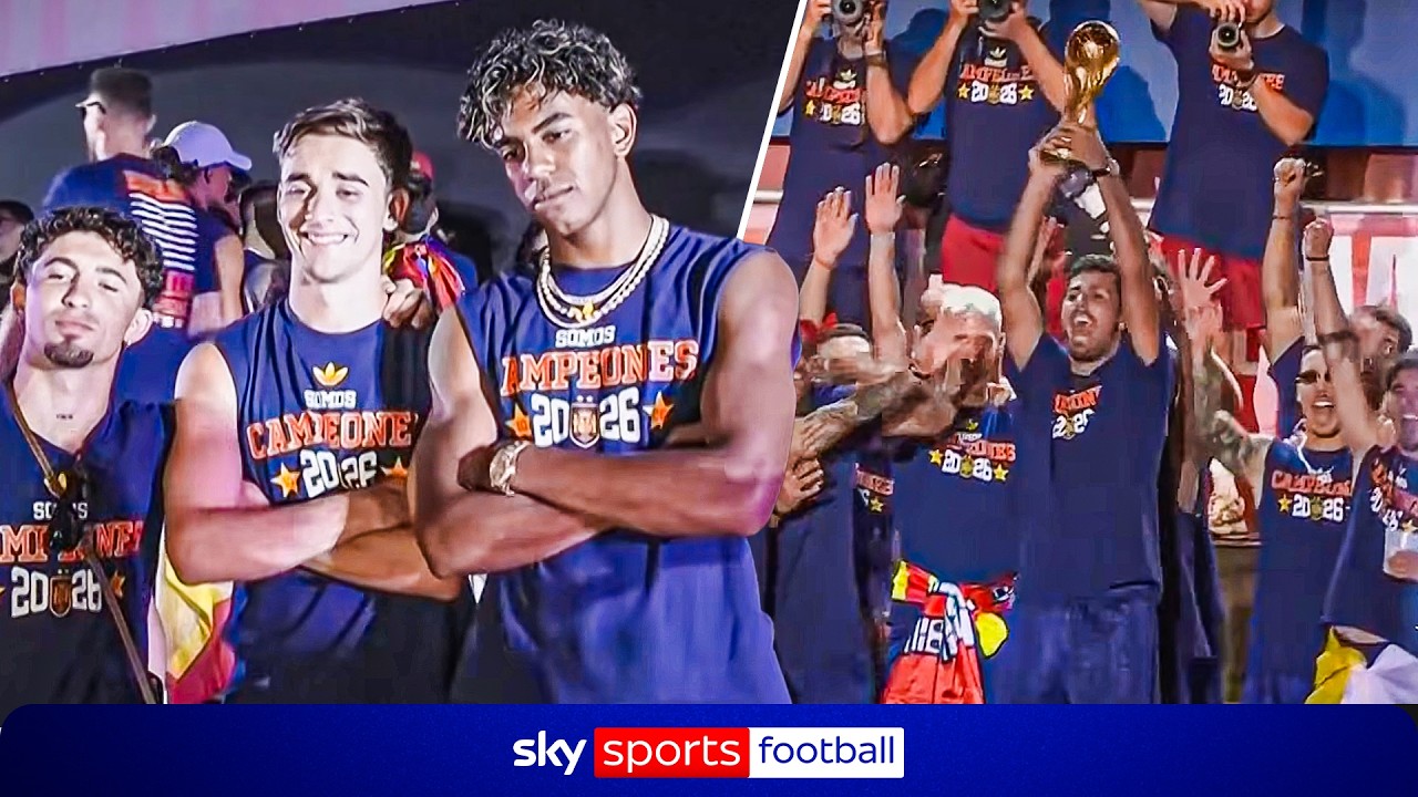 Spain return home as World CHAMPIONS! 🇪🇸🏆