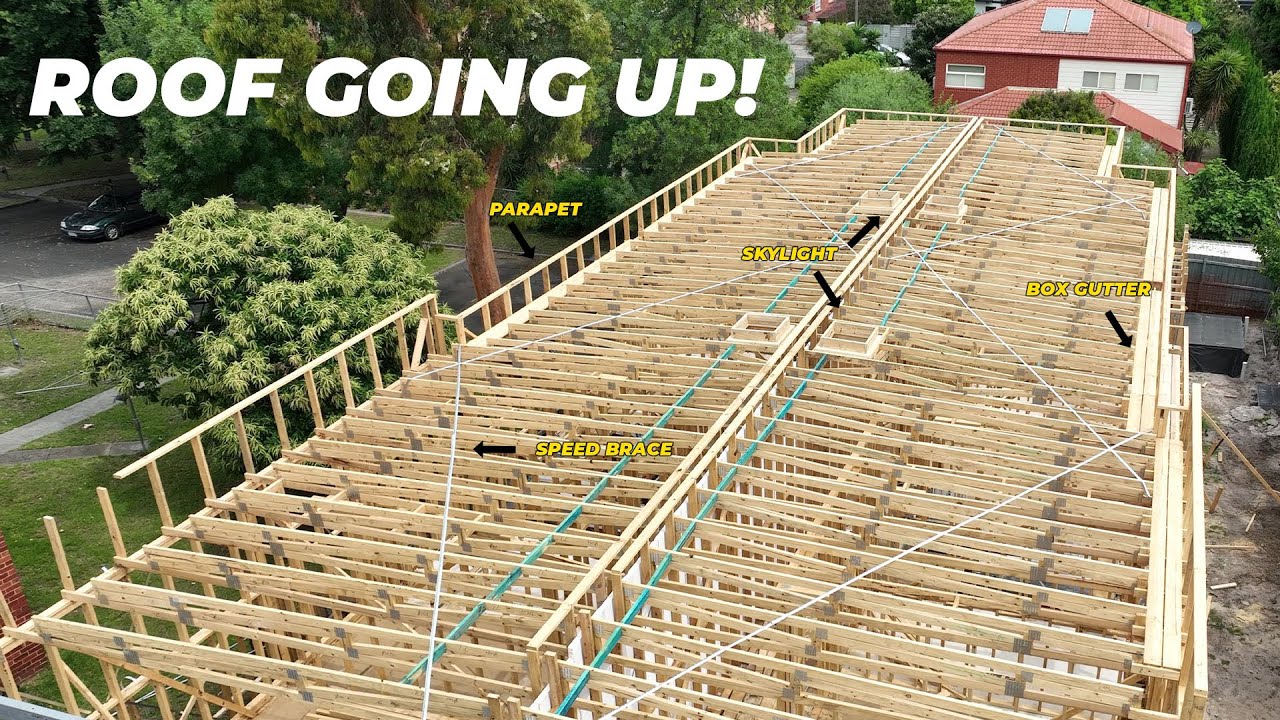 Building a House Ep 10 – How We Build a Roof in Australia