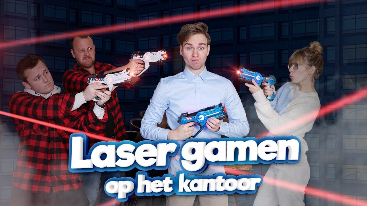 LASERGAMEN OP KANTOOR!