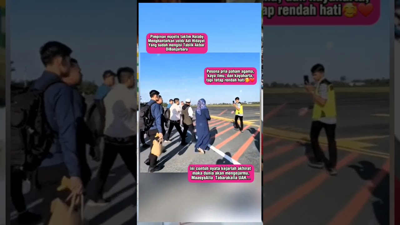 UAH pakai pesawat pribadi dari Banjarbaru