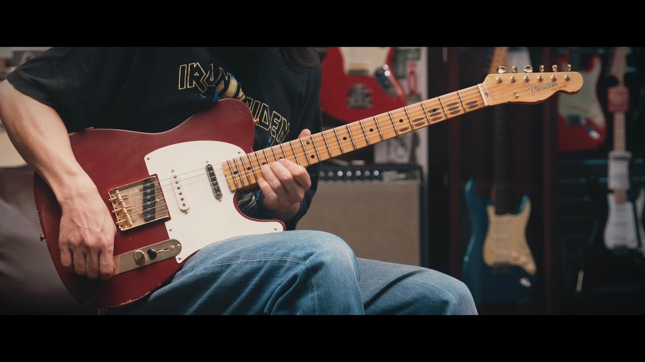 FENDER CUSTOM SHOP 2025 Collection Limited Edition Hotshot Telecaster Relic/Aged Cimarron Red