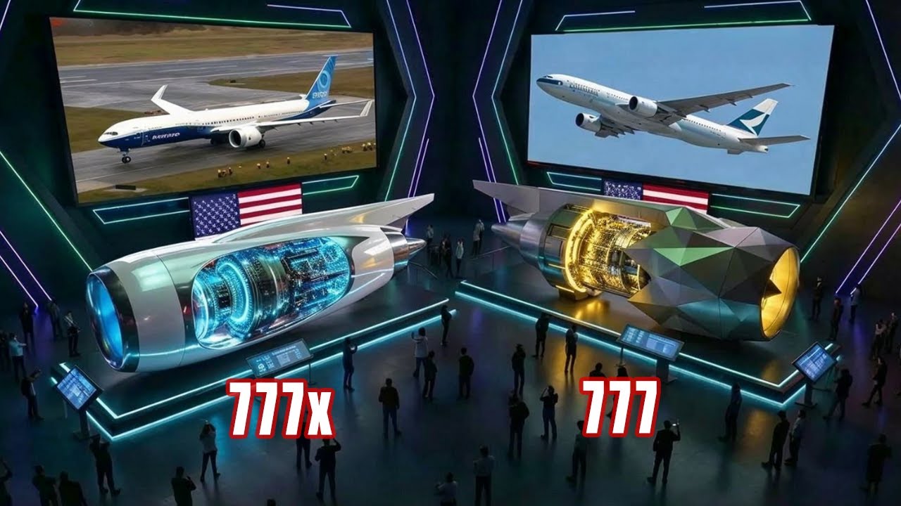 Boeing 777 против Boeing 777X | Невероятные различия в двигателях