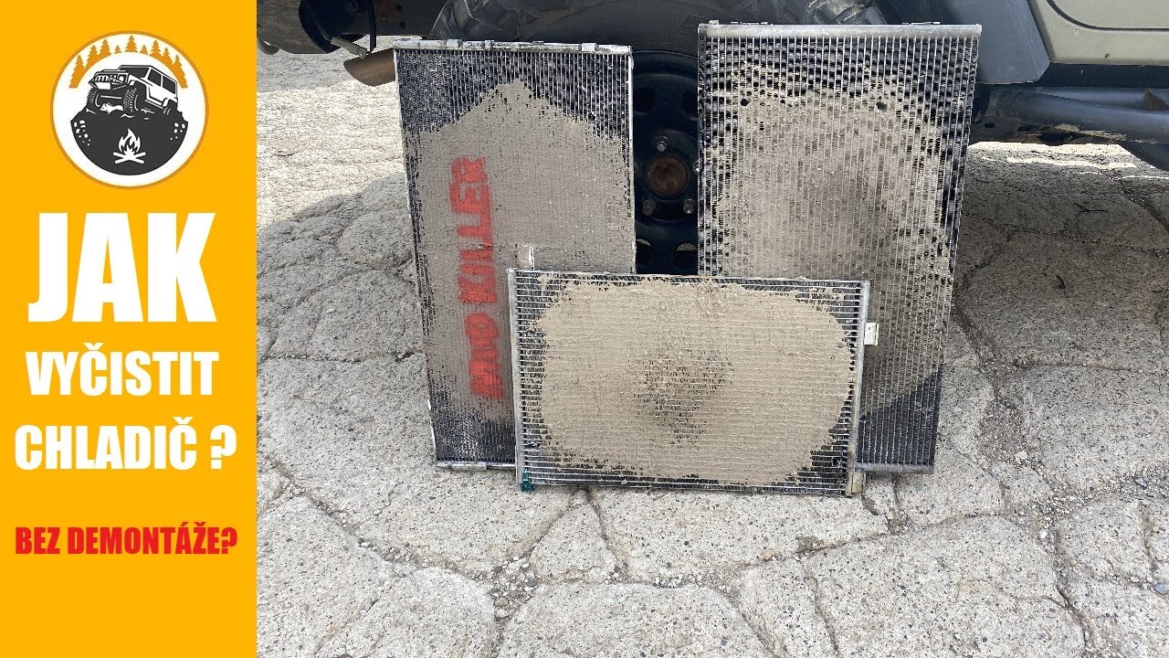 Jak vyčistit chladič bez demont&aacute;že | Mud Killer | OFF TORU Garage