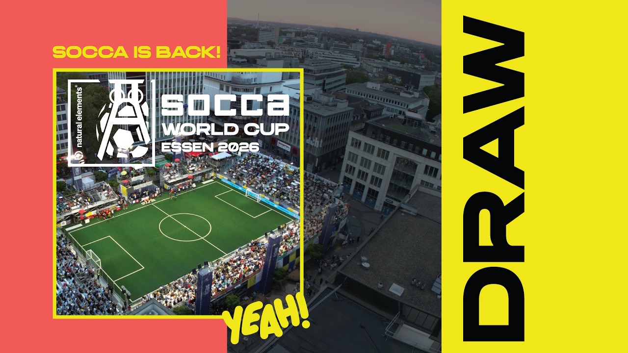 natural elements Socca World Cup 2026. | Draw Ceremony