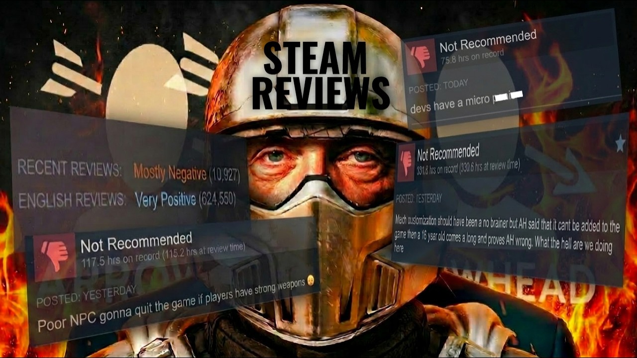 Читаю отзывы в Steam: эти отзывы о HELLDIVERS &mdash; сплошная комедия.