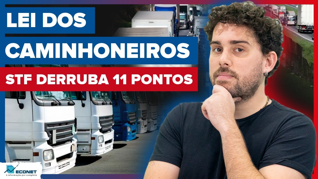 STF DECLARA INCONSTITUCIONAL 11 PONTOS DA LEI DOS CAMINHONEIROS | ADI 5322