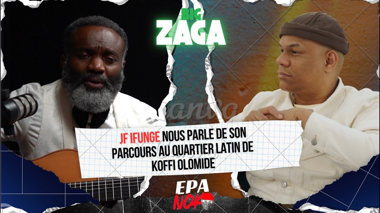 Jf Ifonge Nous Parle de Son Parcours au Quartier Latin de Koffi Olomide 