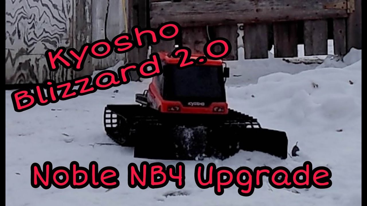 Kyosho Blizzard 2.0 Noble NB4 Transmitter Upgrade