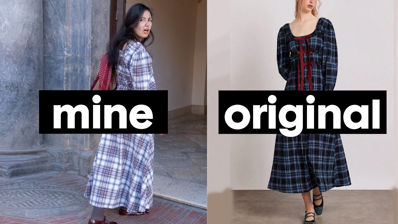 making my Christmas dinner party dress in 12 hours *while battling the flu*