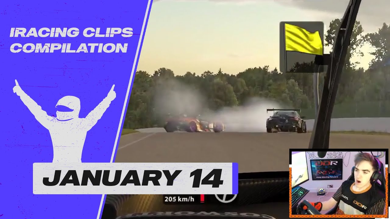 January 14 | iRacing Clips Compilation