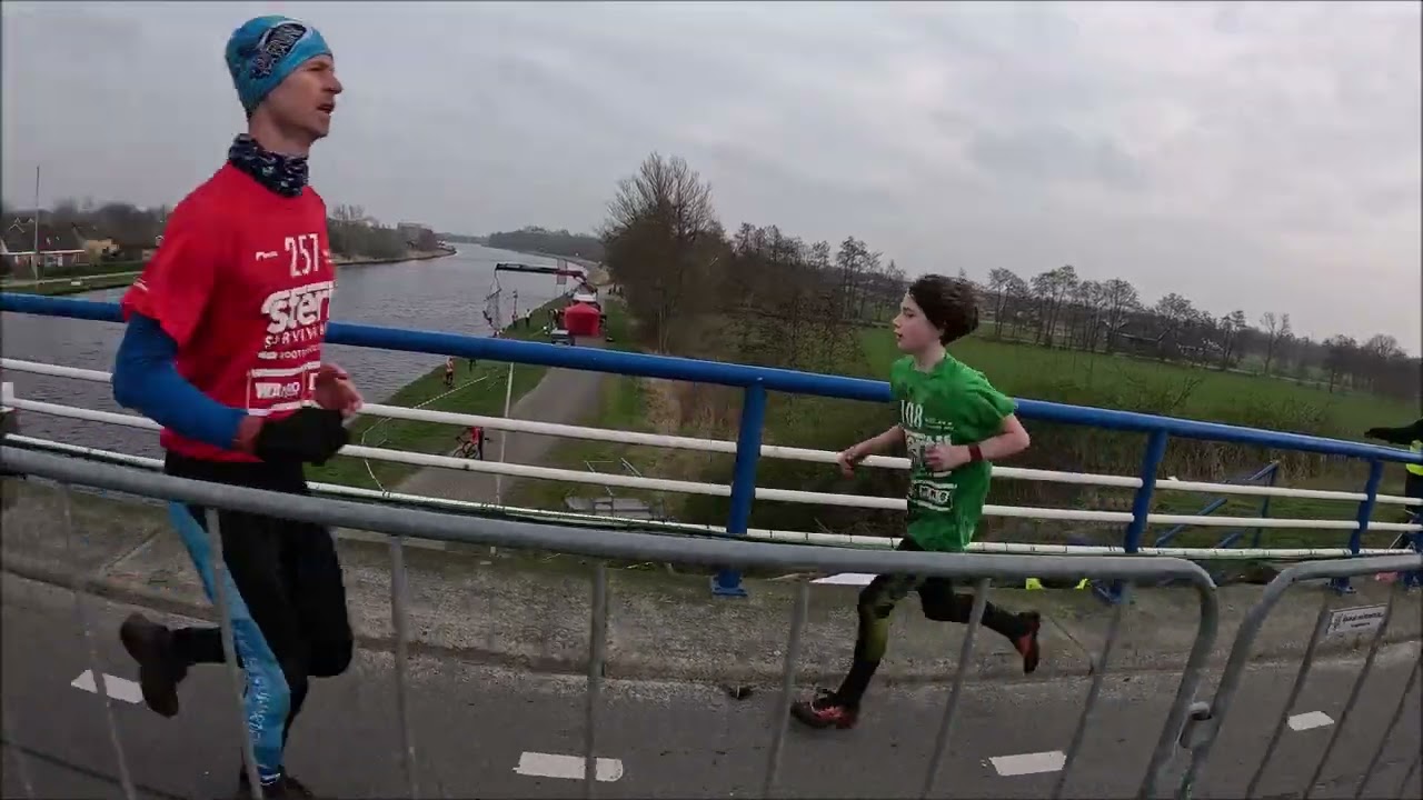 Survivalrun Kootstertille '24 JSR 10 11 jaar dames Hannah Drieszen