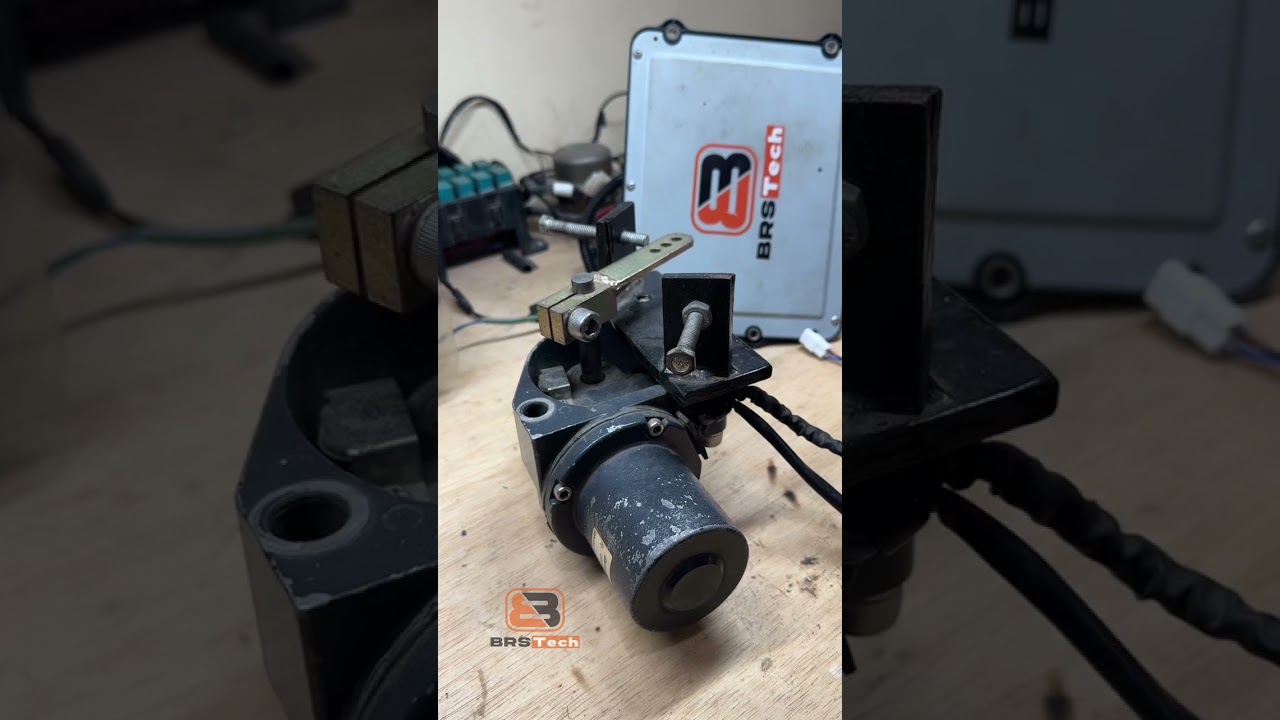 Learning ec motor/motor gas Hitachi excavator part 2