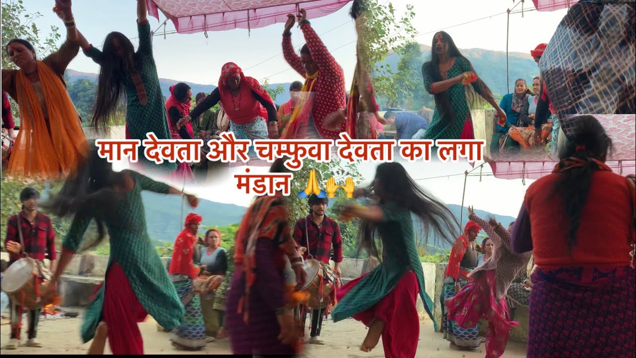 सभी रथी देवताओ का लगा मंडान 🙏🙏
