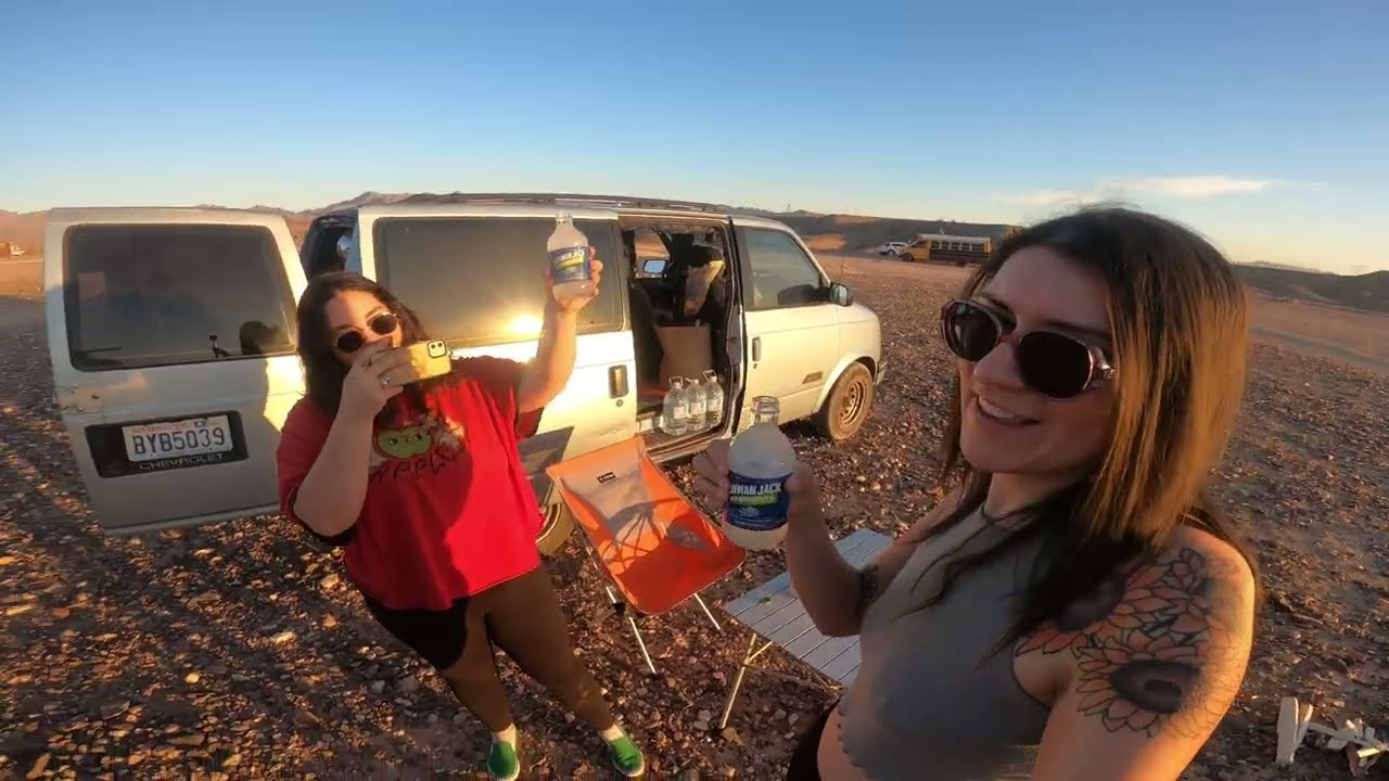 Driving 10 hours to a Nomad Gathering in the Desert (w/ @strangedaysdiaries)