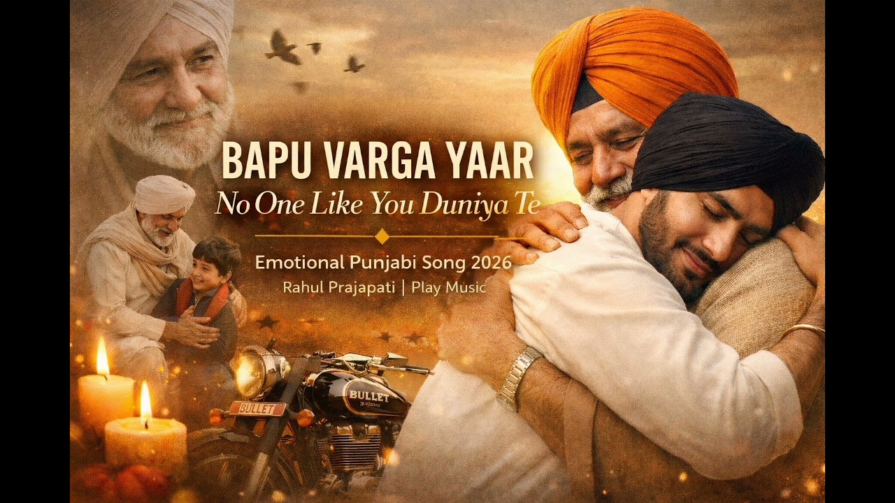 Bapu Varga Yaar | No One Like You Duniya Te | Emotional Punjabi Song 2026 | Rahul Prajapati