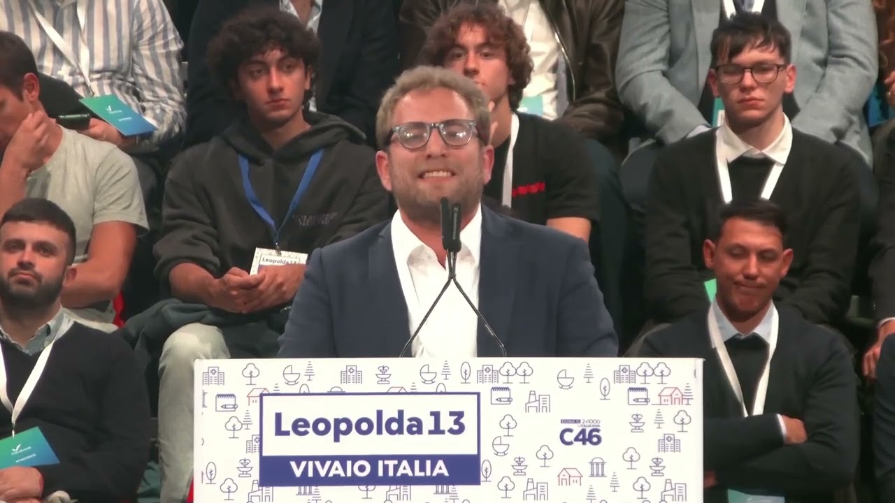 Leopolda 13 Vivaio Italia | L'intervento di Giacomo Possamai