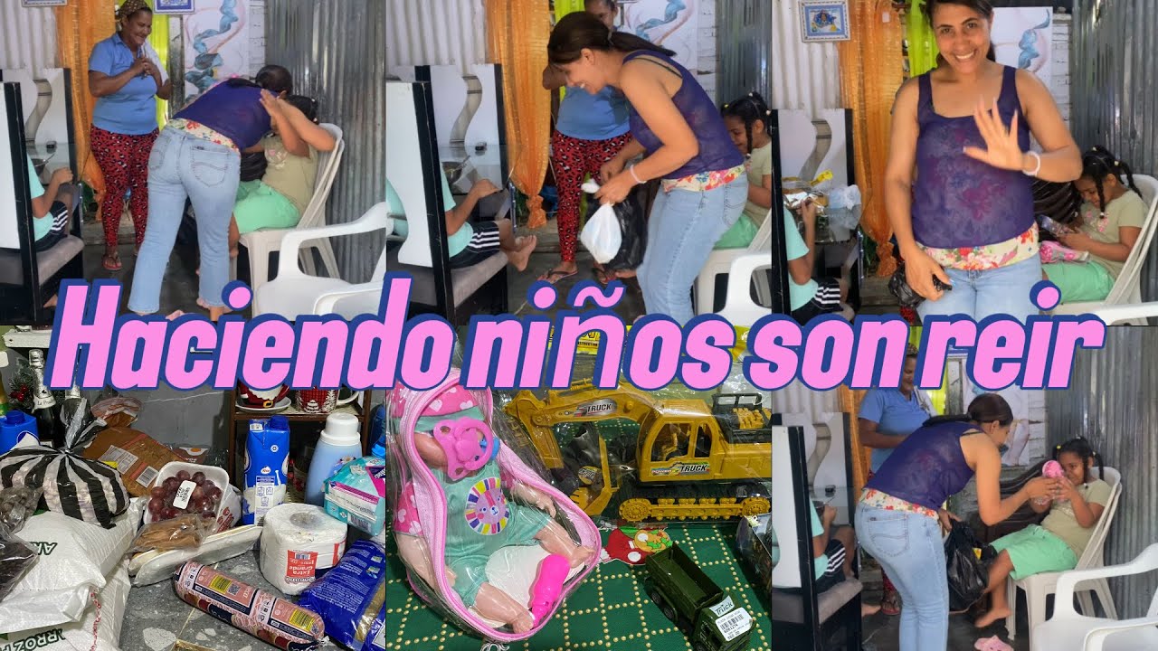 DIA DE COMPRAS DESPENSA  REGALOS DE REYES A NIÑOS 