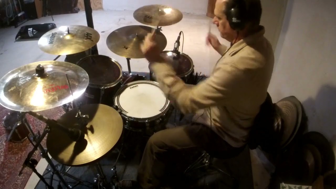Journey - Lights - drum cover by Steve Tocco