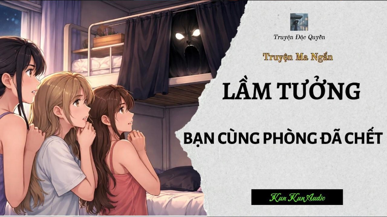 Full Audio - Tập 36 |  TRUYỆN MA NGẮN | LẦM TƯỞNG BẠN CÙNG PHÒNG ĐẢ CHẾT | KunKunAudio