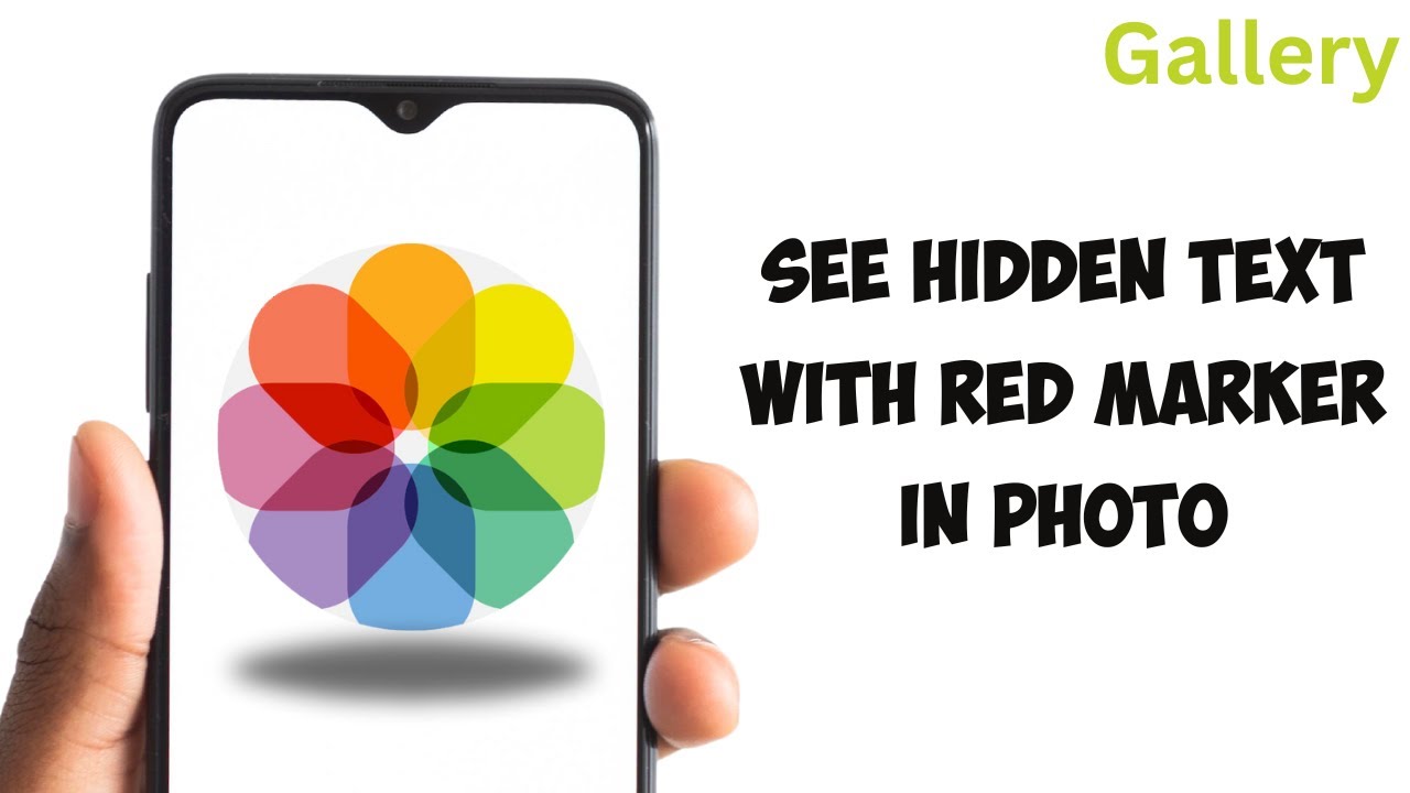How To See Hidden Text with Red Marker In Photo (Full Guide)
