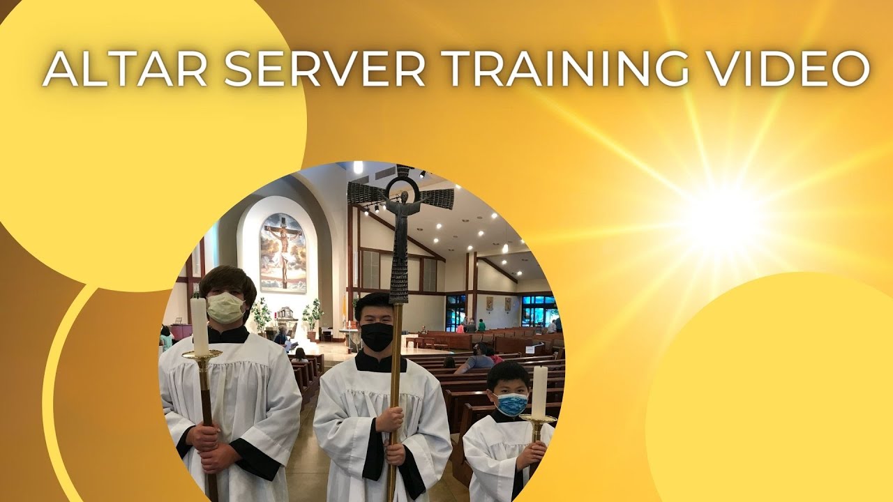 St  Kilian Altar Server Training Video