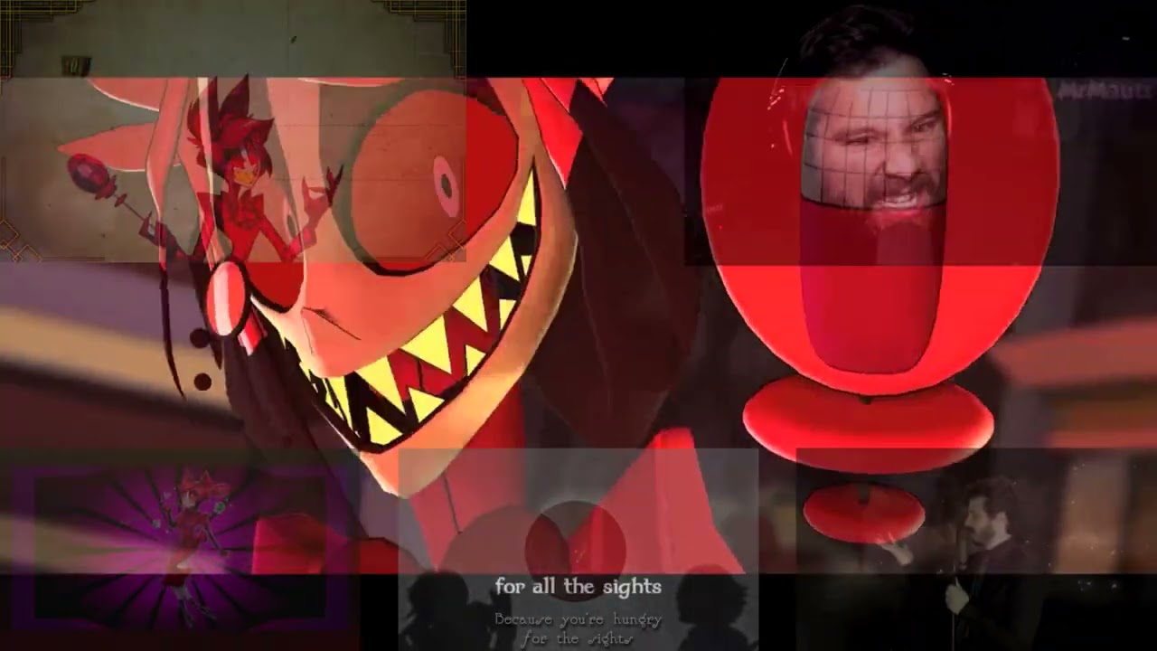 The Living Tombstone - Alastor's Game (Hazbin Hotel Song) [VOCAL COVER MASH-UP]#1193