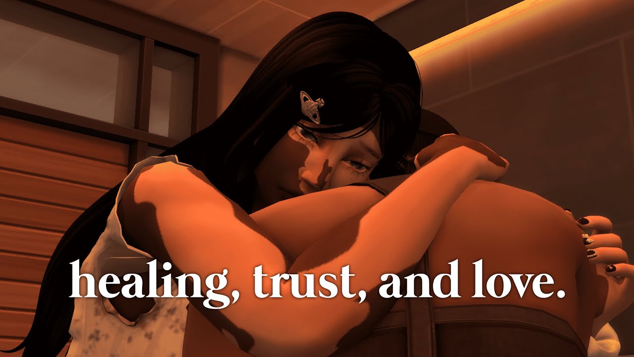 healing, trust and love | shin & maya (#11) | the sims 4