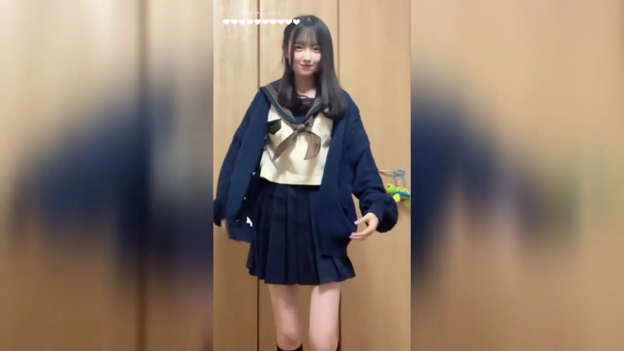 美しい女子高生ティックトック - パート10