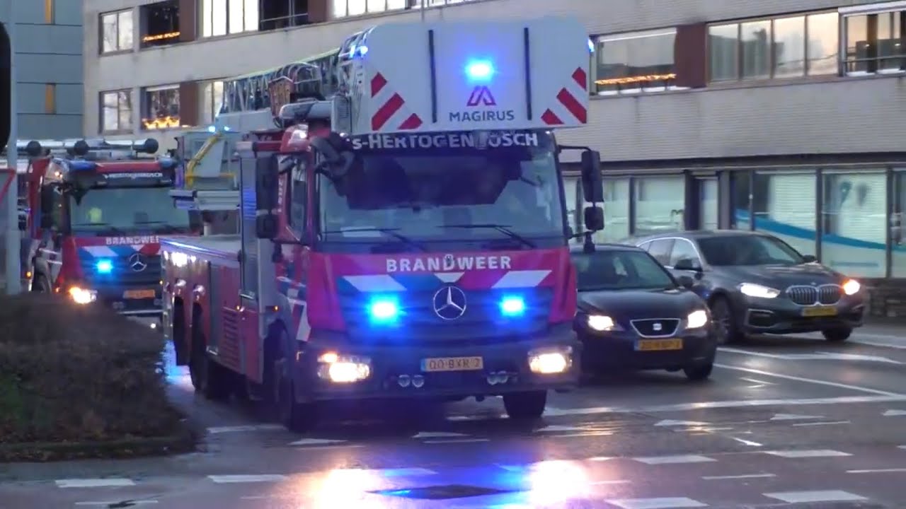 [PRIMEUR] 21-2051 Hulpdiensten met spoed door ''s Hertogenbosch