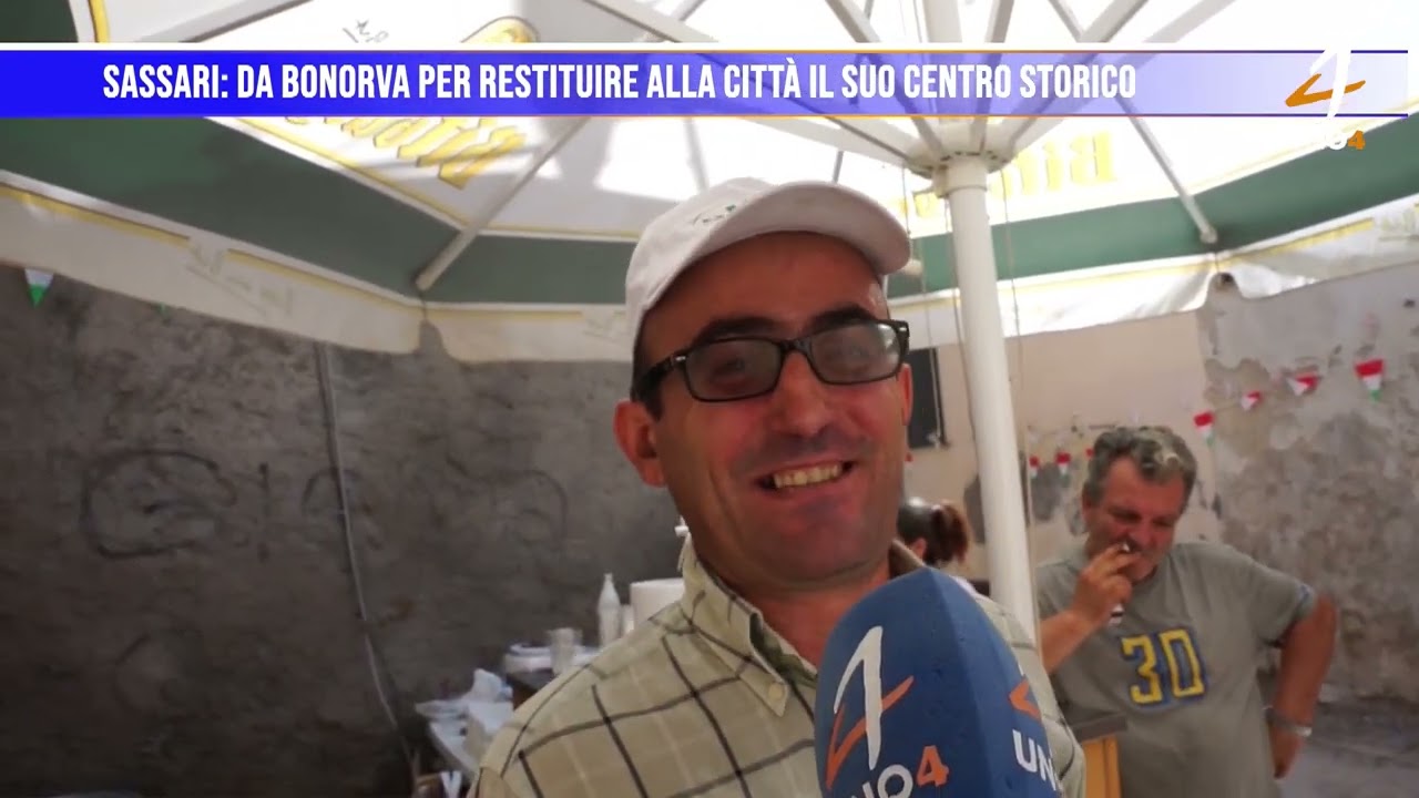 Sassari: da Bonorva per restituire alla città il suo centro storico