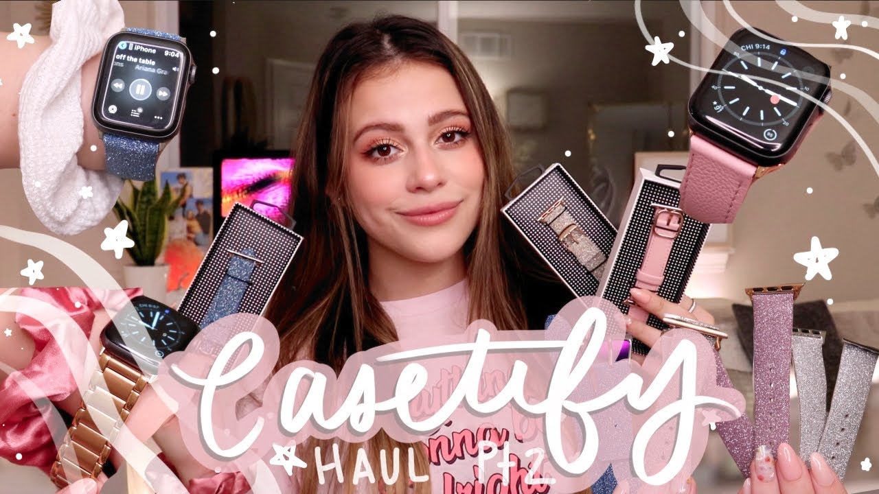 Casetify HAUL! *apple watch bands*