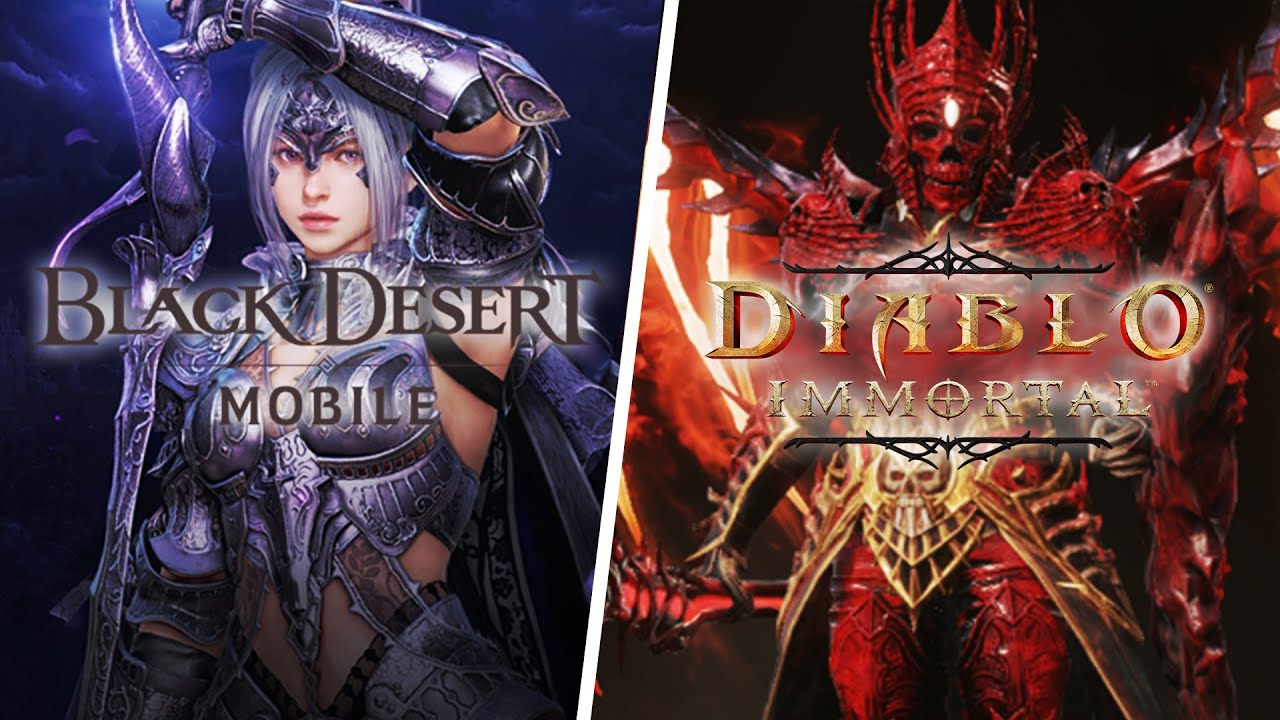 Diablo Immortal против Black Desert Mobile | Лучшая мобильная MMORPG-игра 2022 года?