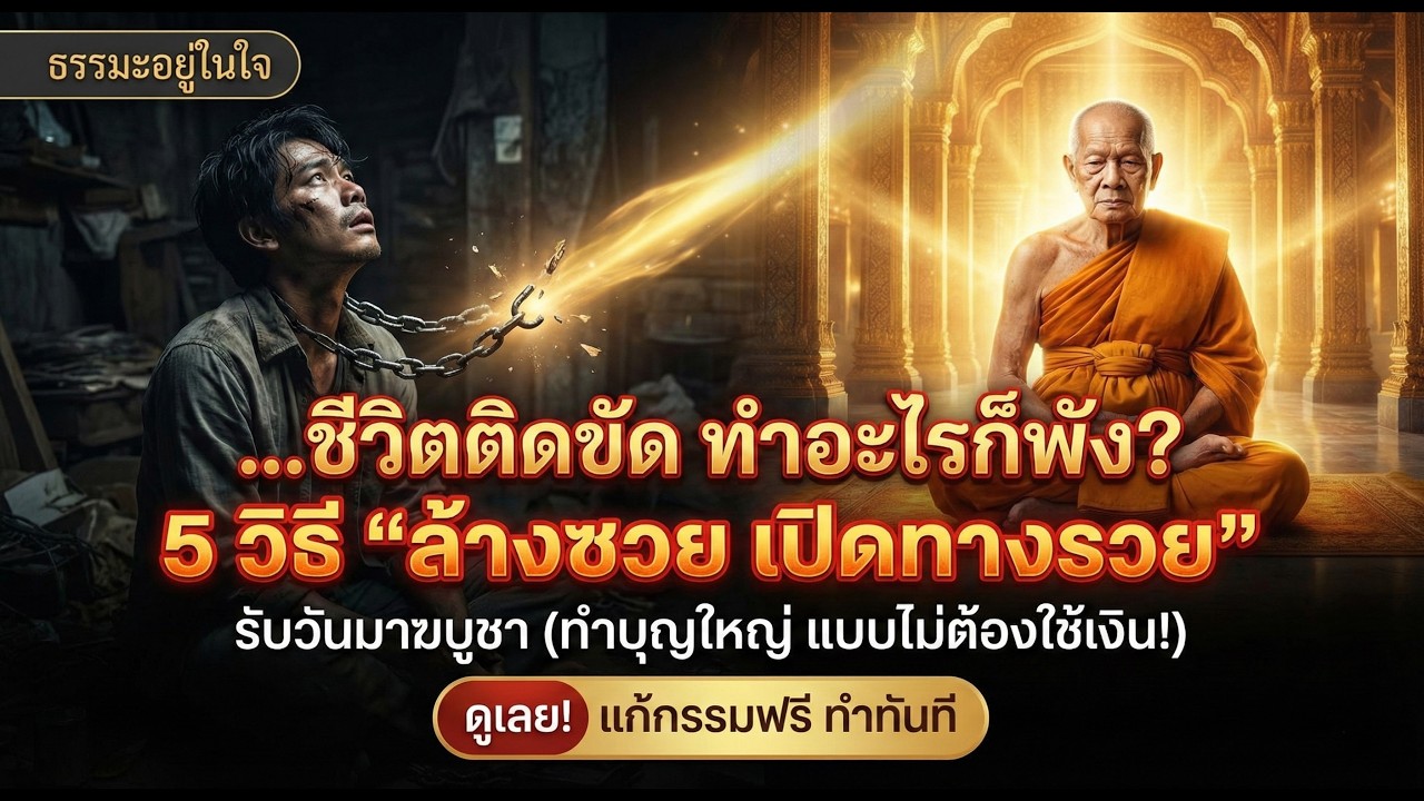 ชีวิตติดขัด ทำอะไรก็พัง? ... 5 วิธี 