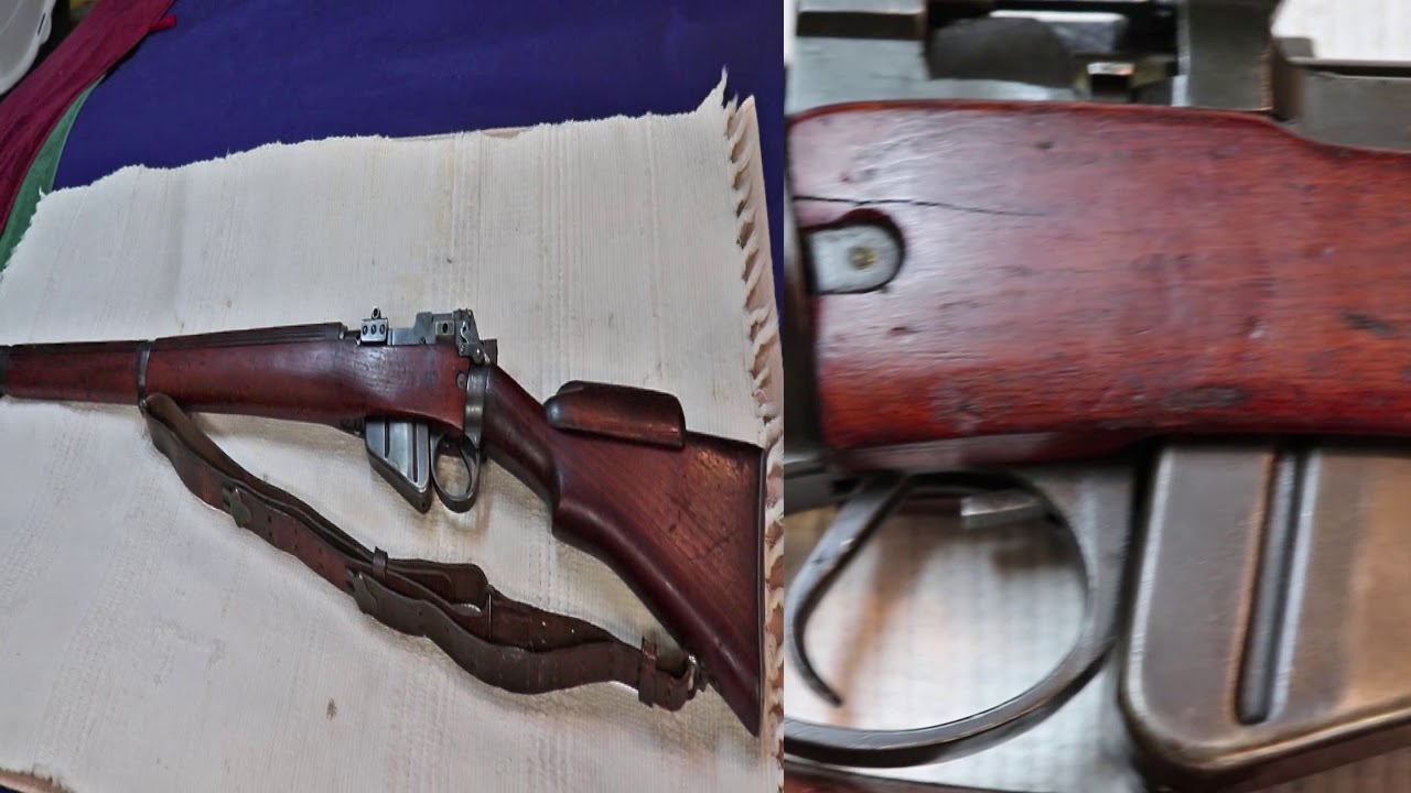 Реставрация снайперской винтовки Lee Enfield
