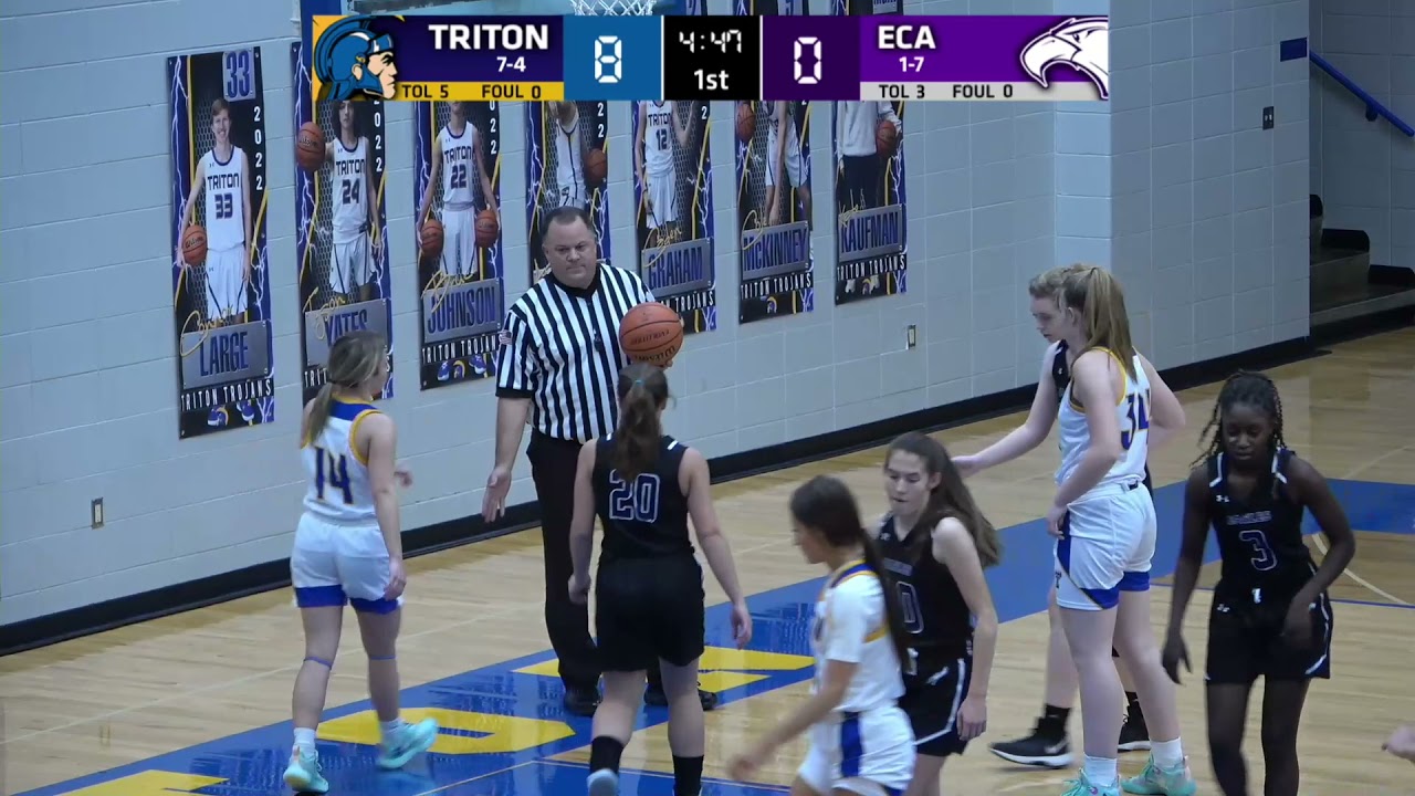 Elkhart Christian at Triton - Varsity Girls Basketball 🏀 12-9-2021