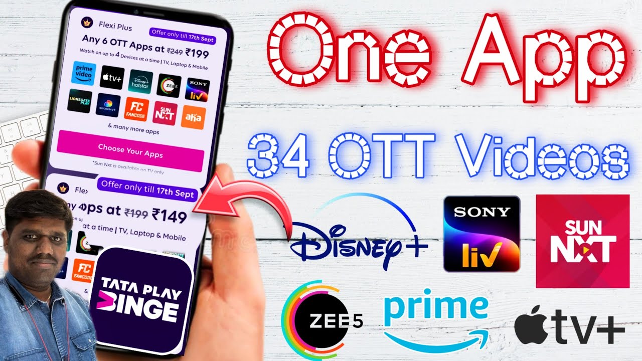 All OTT Apps in ONE Place 😃 | Tata Sky Binge App Review Tamil! (Now Tata Play)