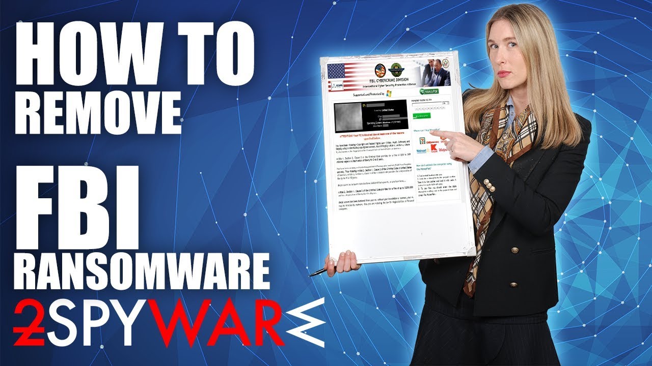 FBI ransomware removal
