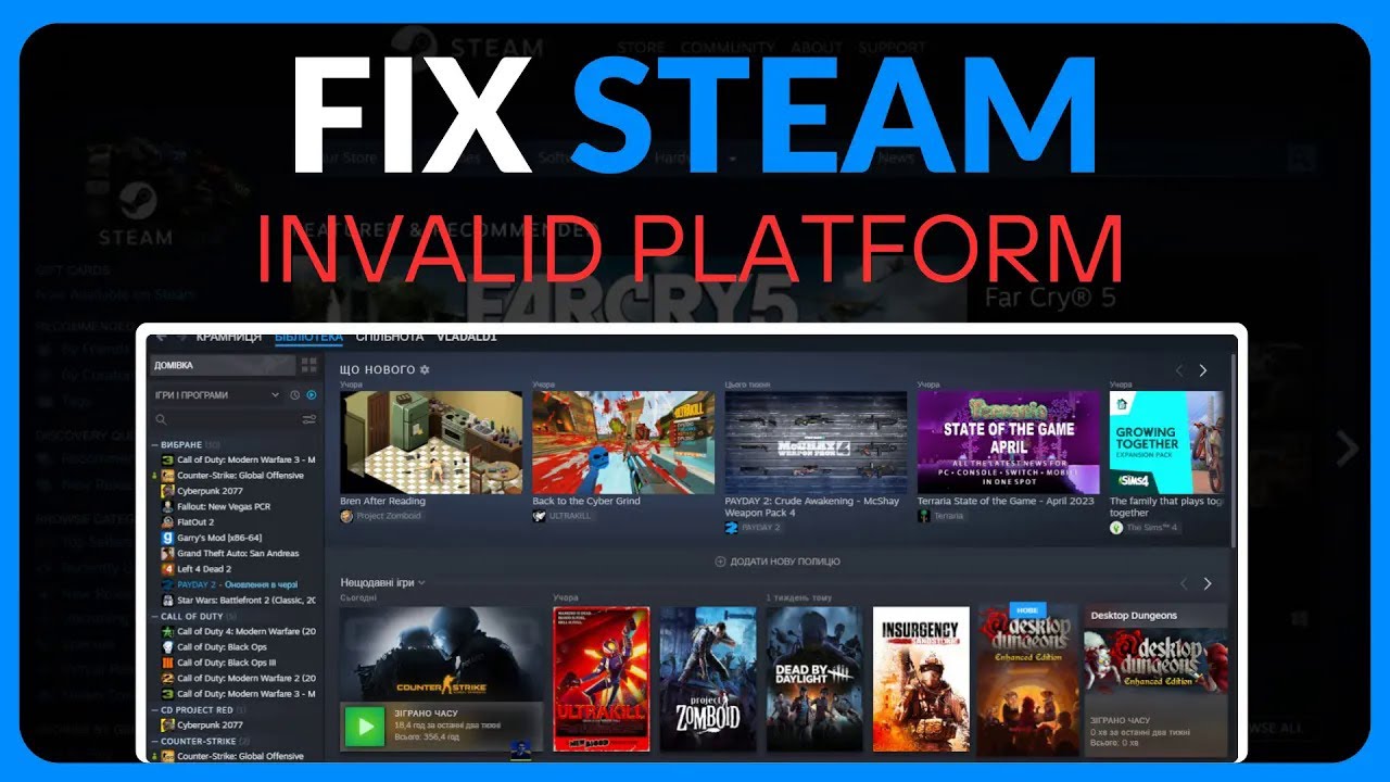 How To Fix Steam Invalid Platform - Full Guide (2025)